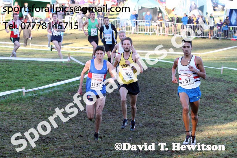 Senior mens National Cross Country Relay, Berry Hill Park, Mansfield. Photo:  David T. Hewitson/Sports for All Pics